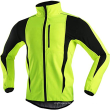 men mixed fabric cycling jacket for lightweight